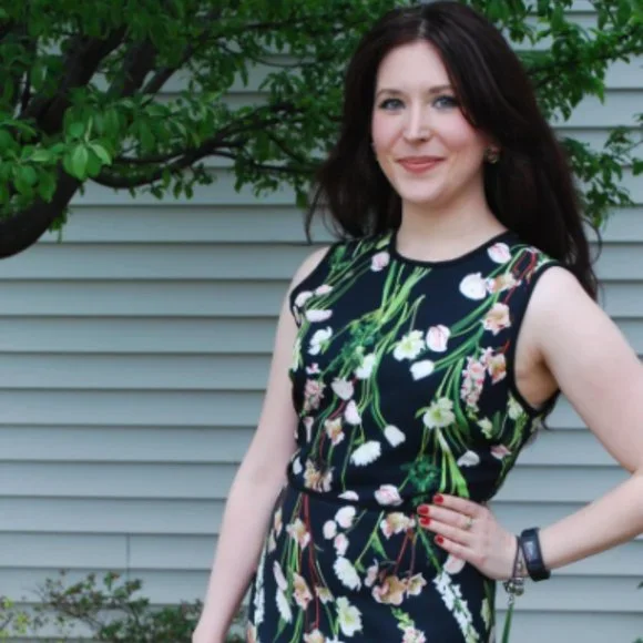 NWT Victoria Beckham x Target English Floral Dress Size Medium - New - Picture 3 of 16